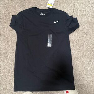 Nike Black Tee & Gray Tee with White Swoosh